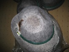 1 Filzhut Seppelhut Edelweiß