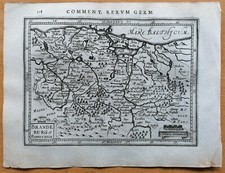 Bertius Original Kupferstich
