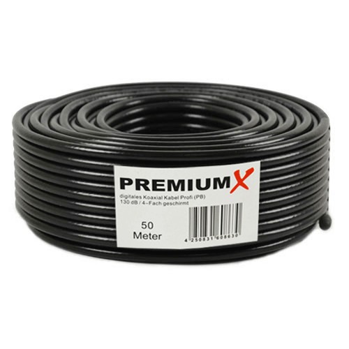 50m koaxialkabel 135db reines - 135db,
