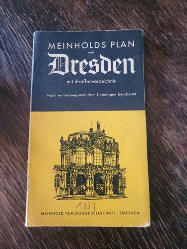 Meinholds karte dresden - meinholds,