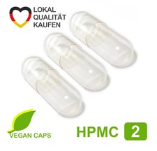 Leerkapseln vegan HPMC -