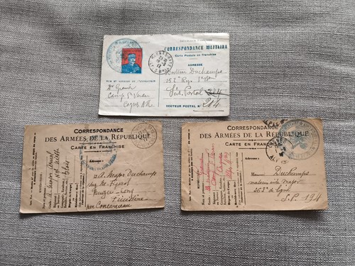 Frankreich 1917 lot - frankreich, 3