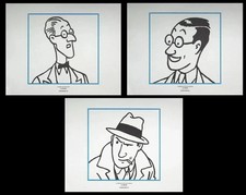 HERGE: TINTIN The Press, 3 Ex