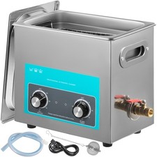 Ultrasonic Jewelry Cleaner with Heater Timer  Cleaning Eyeglass Rings Dentures