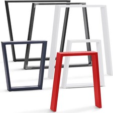 HOLZBRINK Tischbeine Trapez für Couchtisch / Sitzbank / Schreibtisch