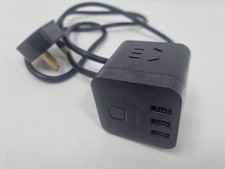 Bull Magic Cube Überspannungsschutz Verlängerungskabel Reiseadapter mit USB