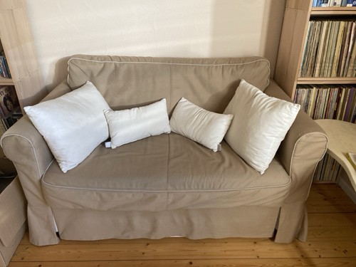 Ikea hagalund schlafsofa beige - schlafsofa,