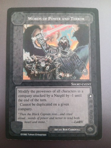 Words power and terror - of,