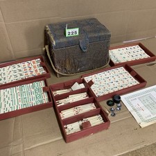 Vintage Rinderknochen & Bambus