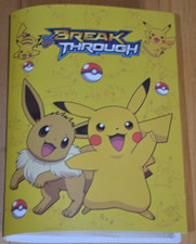 Pokemon  Break Through, Sammelheft (Kartenordner) + 1 Karte Magmar Jahr 2022