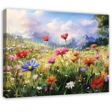 Leinwand Bilder Blumen Feld