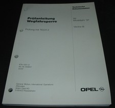 Werkstatthandbuch Opel Vectra