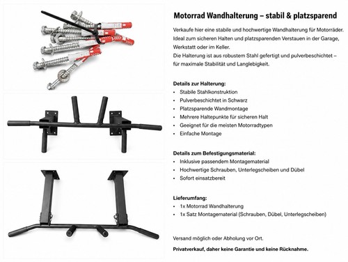Klimmzugstange wandhalterung - /,