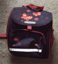 Herlitz Mädchen Schulranzen Schultasche Rucksack Pink Schmetterlinge