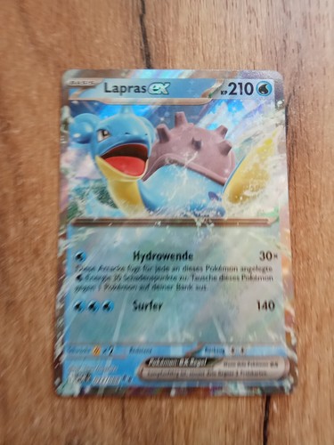 Pokemon karte lapras - karte, ex