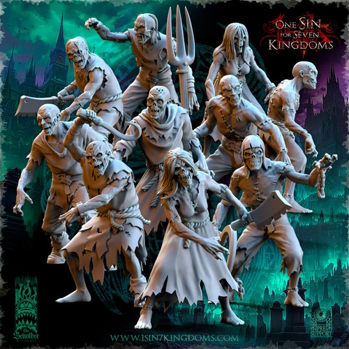 Beholder miniatures undying - beholder,
