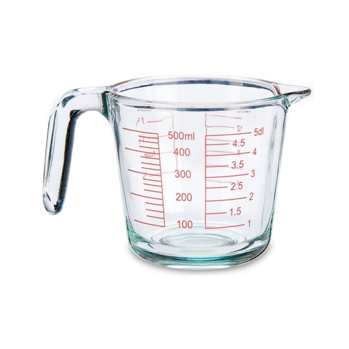 Glasmessbecher