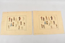 C25Q01- 3x Kostümentwürfe für Medea Grafik u Zeichnung aquarelliert signiert