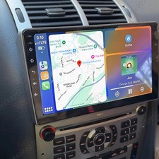 Für Peugeot 407 2004-2008 Android 15 Carplay Autoradio GPS NAVI WIFI FM BT 2+64G