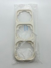 Busch Jaeger 2753-202 Duro 2000 LX 3 fach Rahmen Senkrecht cremeweiß weiß