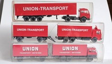 Wiking Konvolut 3 verschiedene Lastzüge "Union Transport"  / TOPP!