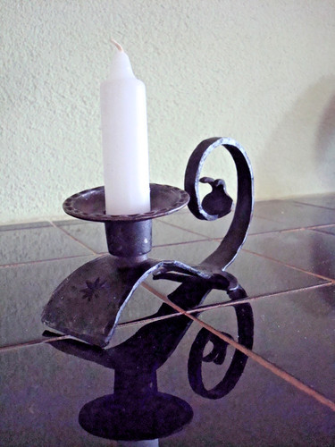 Alter kerzenhalter 30iger - alter,
