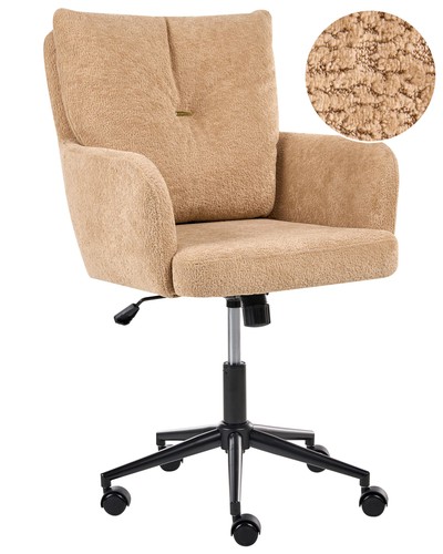 Bürostuhl stoff beige mit - stoff,