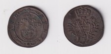 1/24 Taler Silbermünze Sachsen Hildburghausen  Ernst Friedrich Karl 1760(137751)