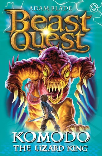 Beast quest komodo the - the, lizard