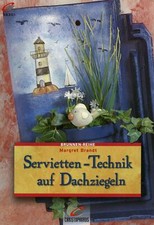 Christophorus Brunnen-Reihe 56301 - Servietten-Technik auf Dachziegeln