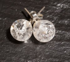 Edelstein Ohrschmuck Kugel