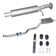 Mitteltopf Endtopf Auspuff +