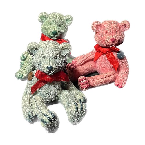Vintage teddy bär - bär, fml