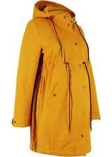 Umstandsparka mit kuscheligem Fleecefutter Gr. 38 Ockergold Damen Parka Neu