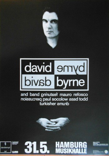David byrne 1989 - byrne, hamburg
