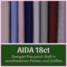 Zweigart AIDA 18ct Kreuzstich