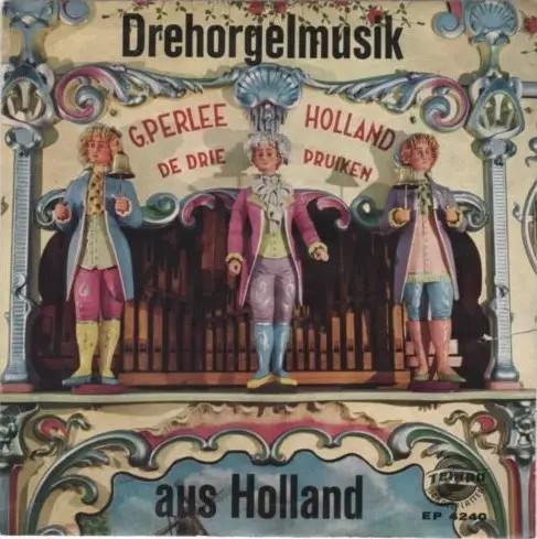 Draaiorgel drie pruiken - de,