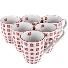 6 Cappuccino Tassen Set