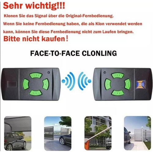 Ersatz handsender für - ersatz,