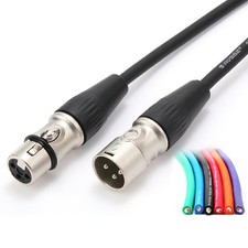 XLR Audio Kabel 0,5m bis 50m