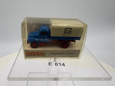 BREKINA 38016 Borgward B 1500 Pritsche m. Plane in OVP H0 1:87 unbespielt (E814)