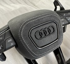 ⚠️Audi A4 B9 A5 F5 Q5 SQ5 Q7 SQ7 Q8 RSQ8 4M Lenkrad Airbag Abdeckung⚠️