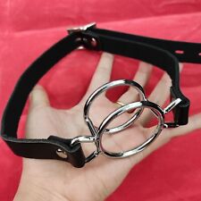 Mundspreizer-Knebel-O-Ring-Mundknebel-Bondage-BDSM-Open-Mouth-Gag-Restraint BDSM