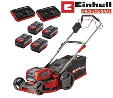 Einhell Akku-Rasenmäher GP-CM 36/47 S Li BL mit 4x 4Ah Akkus + 2 Ladegeräte B-Wa