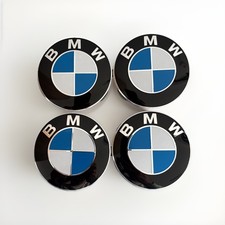 4x BMW Embleme Nabenkappen