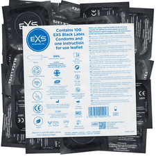 EXS Black Latex 100er Kondome