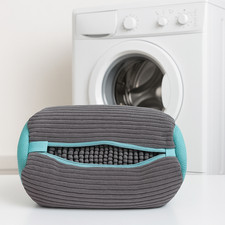 Schuhwaschbeutel Schuh Wäschesack Waschsack waschbeutel Waschmaschine Grau