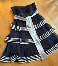 JAKE*S festliches Cocktailkleid Blau/Silber Gr. 36