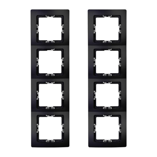 Fach abdeckrahmen steckdose - 4-fach,