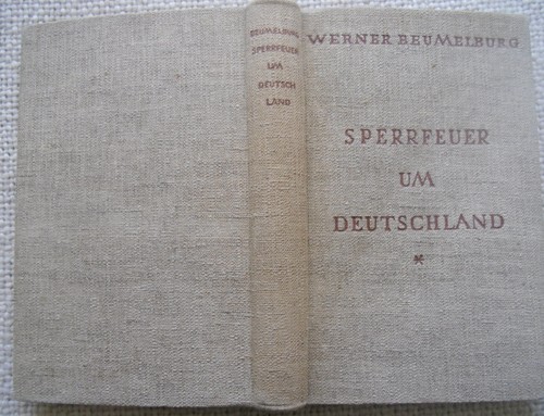 Werner beumelburg sperrfeuer - beumelburg,